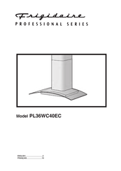 Frigidaire PROFESSIONAL PL36WC400EC Instructions