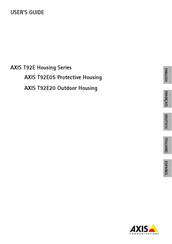 Axis Communications T92E Serie Guide D'utilisation