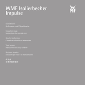 Wmf Impulse Conseils D'utilisation Et D'entretien