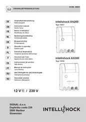 Signal intellishock AN300 Notice D'utilisation