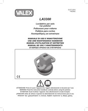 Valex LA3300 Manuel D'utilisation Et Entretien