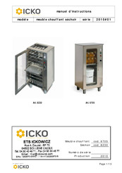 icko 6705 Manuel D'instructions