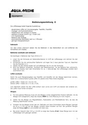 Aqua Medic 269135 Mode D'emploi