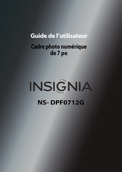 Insignia NS-DPF0712G Guide De L'utilisateur