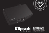 Klipsch POWERGATE Mode D'emploi