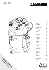 Kärcher WD 4.200 Mode D'emploi