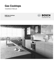 Bosch NGM5455UC Manuel D'installation