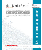 mikroElektronika MultiMedia Board Manuel Utilisateur