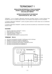 HS France 8001 Notice D'utilisation Et De Montage