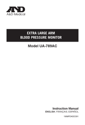 A&D Medical LifeSource UA-789AC Guide D'instructions