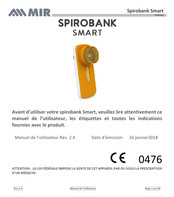 MIR Spirobank Smart Manuel De L'utilisateur