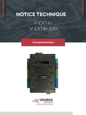 Vauban Systems V-EXT4+ Notice Technique