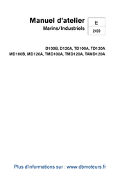 Volvo Penta MD120A Manuel D'atelier