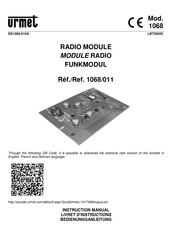 Urmet 1068/011 Mode D'emploi