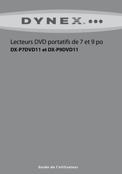 Dynex DX-P7DVD11 Guide De L'utilisateur
