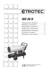 Trotec IDS 20 D Manuel D'utilisation