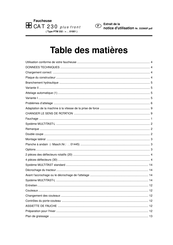 Pottinger PTM 332 Notice D'utilisation