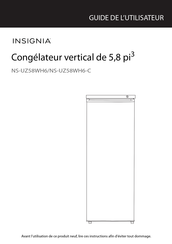 Insignia NS-UZ58WH6 Guide De L'utilisateur