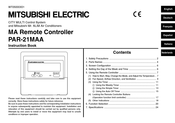 Mitsubishi Electric PAR-21MAA Livret D'instructions