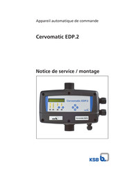 KSB Cervomatic EDP.2 Notice De Service / Montage