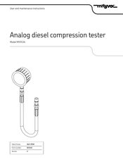 Mityvac MV5534 Instructions D'utilisation Et De Maintenance