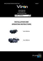 Astralpool Viron P600 eVo Instructions D'installation Et De Fonctionnement