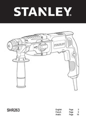 Stanley SHR263 Manuel