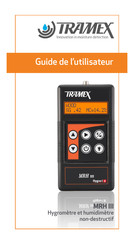 TRAMEX MRH III Guide De L'utilisateur