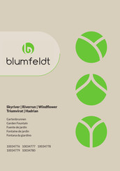 Blumfeldt Triumvirat Mode D'emploi