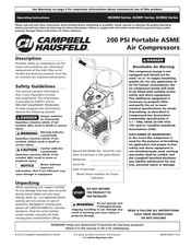 Campbell Hausfeld HJ3001 Serie Mode D'emploi