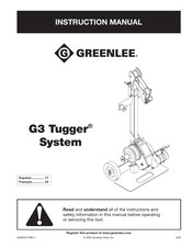 Greenlee G3 Tugger System Manuel D'instructions