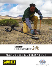 Garrett Metal Detectors GOLDMASTER 24k Manuel De L'utilisateur