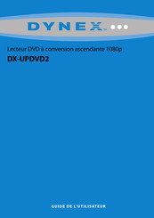 Dynex DX-UPDVD2 Guide De L'utilisateur