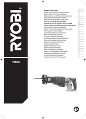 Ryobi R18RS Traduction Des Instructions Originales