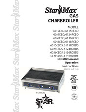 Star StarMax 6115RCBDS Instructions D'installation Et D'opération