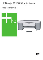 HP Deskjet F2187 Mode D'emploi