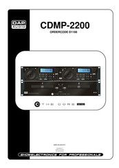 DAP Audio The Core CDMP-2200 Manuel