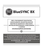 Go groove BlueSYNC BX Mode D'emploi