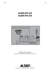 ALDEN SPS 220 Mode D'emploi