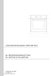 Amika EBPX 946 700 E Notice D'utilisation