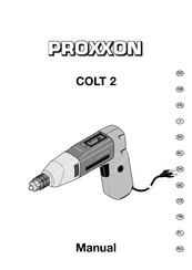 Proxxon COLT 2 Manuel D'utilisation