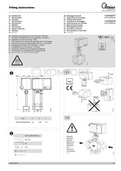 Clorius Controls AVF234SK009 Instructions De Montage