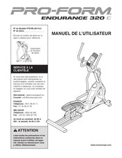 Pro-Form PFEVEL39716.0 Manuel De L'utilisateur