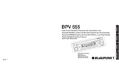 Blaupunkt BPV 655 Manuel