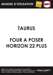 Taurus White&Brown HORIZON 9 Manuel D'utilisation