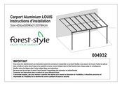 forest-style 004932 Instructions D'installation
