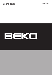 Beko DV 1170 Mode D'emploi