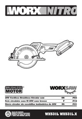 Worx Nitro WX531L.X Mode D'emploi