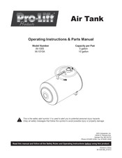 Pro-Lift W-1005 Instructions D'utilisation Et Manuel De Pièces