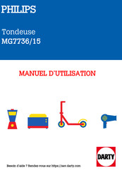 Philips MG7736/15 Manuel D'utilisation